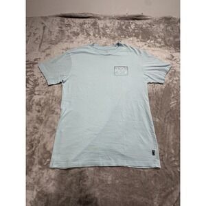 Billabong T-Shirt Men's Size Medium Sky Blue Short Sleeve Crew Neck NWOT